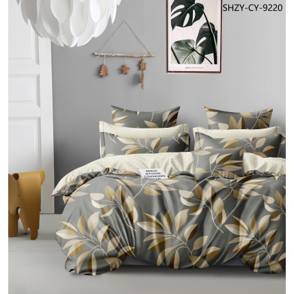 Постельное белье Sateen lux рис № 2265 Евро (под 200х220,пр 220х240,нав. 70х70-2 шт ),100%хл.