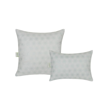 Подушка "Бамбук"  DELICATE TOUCH, 50х70  чехол стеган. mikrofine "GoldTex"